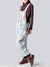 Floral Wide Legs Overalls Dungarees
Floral Printed Women Dungarees