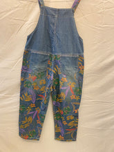 It’s My Life Flower Printed Denim Overall Dungarees