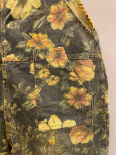 Floral Cotton Overalls Dungarees