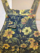 Floral Cotton Overalls Dungarees
