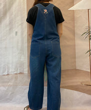 Stylish Spring Embroidered Flower Overalls Dungarees