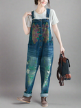 Bib Baggy Denim Overalls Dungarees
Floral Women Dungarees