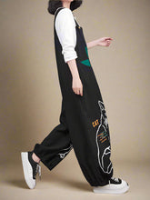 Meow Magic Overall Dungaree Boho Women Dungarees