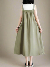 Boho Breeze Sleeveless Overall Dungaree Boho Women Dungarees