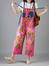Floral Printed Front And Back Pockets Overalls Dungarees
Floral Printed Women Dungarees