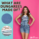 What Are Dungarees Made of?