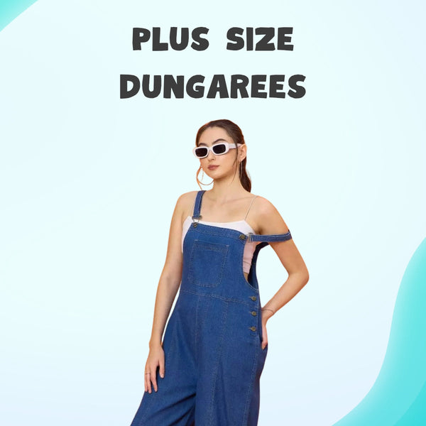 Plus Size Dungarees