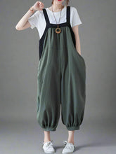 Bibs Loose Cotton Overalls Dungarees,Women Overalls Dungarees