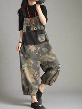 Floral Print Streetwear Overalls Dungarees
Denim Floral Printed Women Dungarees