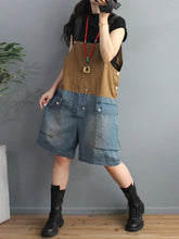 Vintage Short Overalls Dungarees Vintage Women Overalls Dungarees