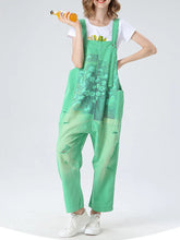 Ripped Floral Cotton Overalls Dungarees
Printed Women Dungarees