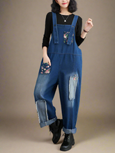 Floral Embroidered Overalls Dungarees
Floral women Dungarees