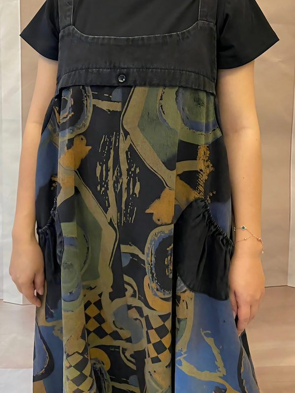 Women's Vintage Boho Overalls Dungarees