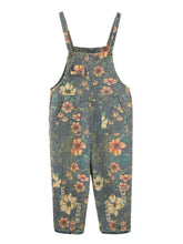 Floral Cotton Overalls Dungarees
Printed Denim Women Dungarees