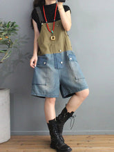 Vintage Short Overalls Dungarees Vintage Women Overalls Dungarees