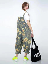 Floral Cotton Overalls Dungarees
Printed Denim Women Dungarees