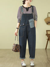 Stellar Lace Denim Overalls Dungarees Vintage Women Overalls Dungarees