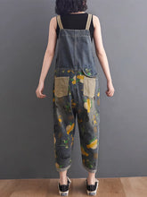 Vintage Animal Print Overalls Dungarees
Printed Women Dungarees