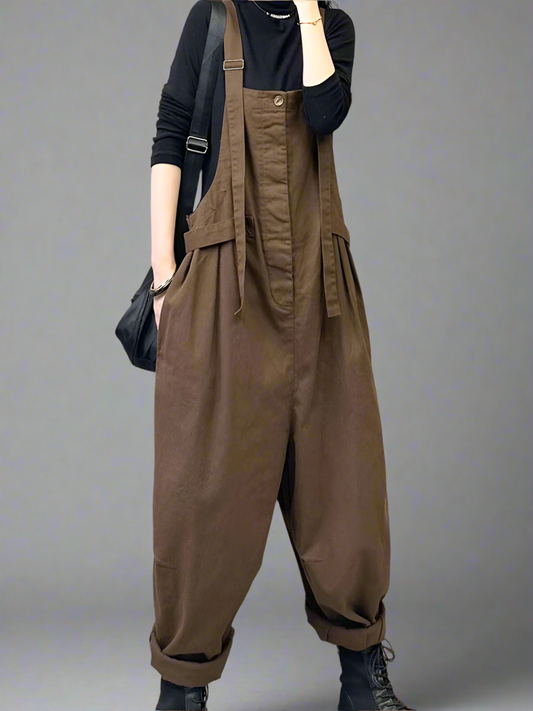 Vintage Women Overalls Dungarees