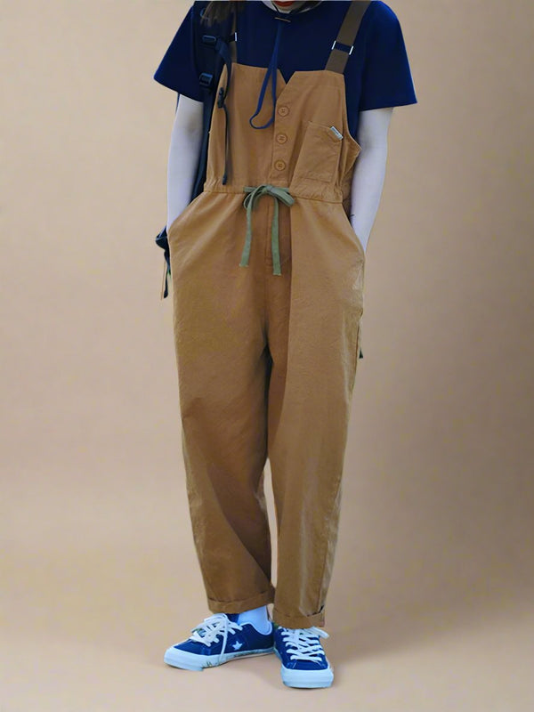 Casual Crotch Vintage Overalls Dungarees Vintage Women Overalls Dungarees