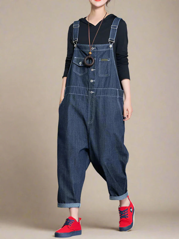 Informed Denim Overalls Dungarees Vintage Women Denim Overalls Dungarees