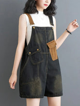 Trendy Casual Short Overalls Dungarees Women Short Dungarees