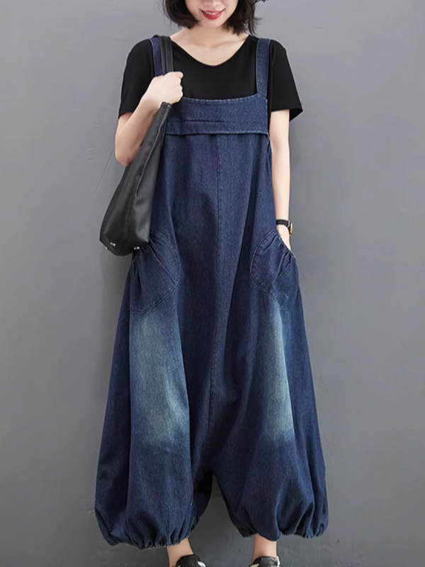 Versear Denim Overalls Dungarees, Women Overalls Dungarees