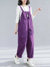 Loose Denim Overalls Dungarees Vintage Women Overalls Dungarees