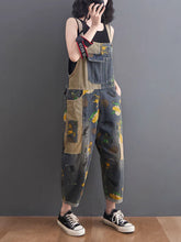 Vintage Animal Print Overalls Dungarees
Printed Women Dungarees