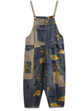 Vintage Animal Print Overalls Dungarees
Printed Women Dungarees