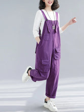 Loose Denim Overalls Dungarees Vintage Women Overalls Dungarees