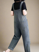 Loose Artistic Denim Overalls Dungarees Denim Women Dungarees