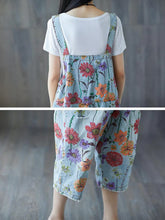 Vintage Printed Overalls Dungarees
Floral Printed Women Dungarees