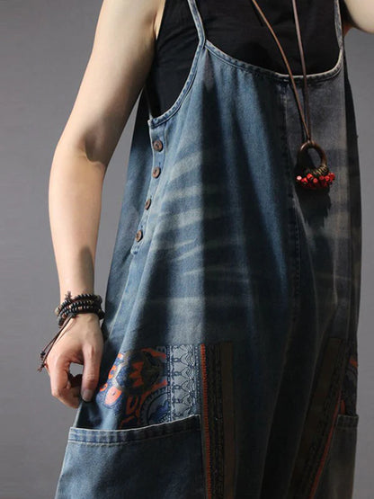 Pacific Baggy Overalls Dungarees