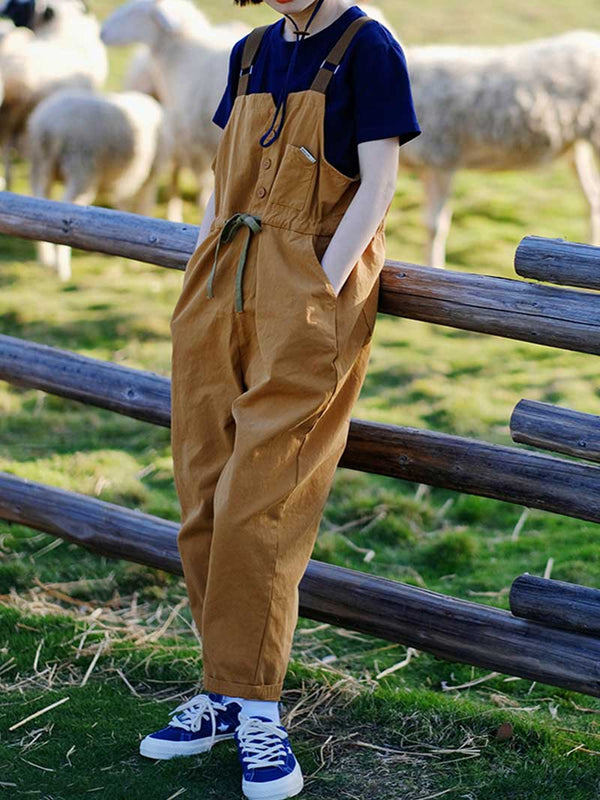 Casual Crotch Vintage Overalls Dungarees Vintage Women Overalls Dungarees