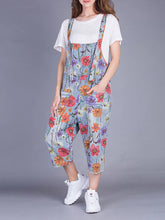 Vintage Printed Overalls Dungarees
Floral Printed Women Dungarees