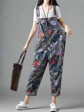 Floral Printed Denim Loose Overalls Dungarees
Floral Denim Printed Women Dungarees