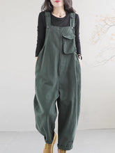 Unique Stripped Overalls Dungarees Boho Women Dungarees