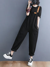 Korean Style Cargo Overalls Dungarees
Denim Women Dungarees