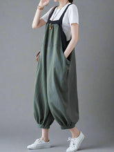 Bibs Loose Cotton Overalls Dungarees,Women Overalls Dungarees