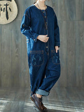 50s Revival Overalls Dungarees Vintage Women Overalls Dungarees