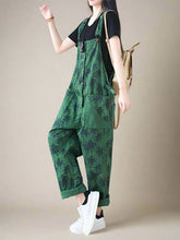 Printed Cotton Overalls Dungarees
Floral Printed Women Dungarees