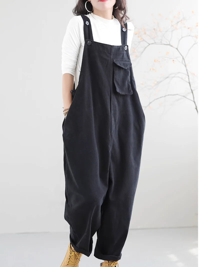 Unique Stripped Overalls Dungarees