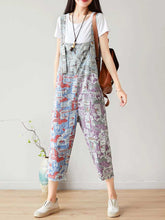 Cropped Vintage Overalls Dungarees
Printed Denim Women Dungarees