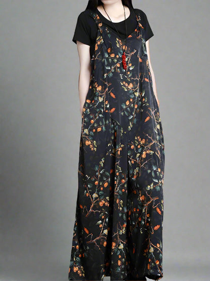 Floral Women Dungarees