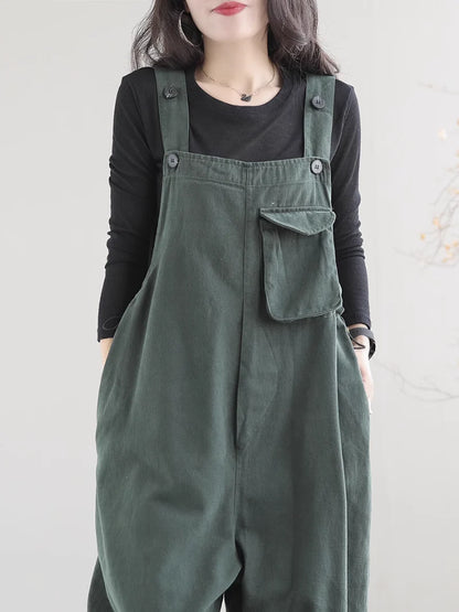 Unique Stripped Overalls Dungarees