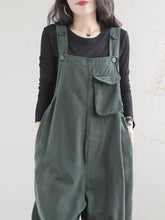 Unique Stripped Overalls Dungarees Boho Women Dungarees