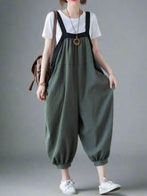 Bibs Loose Cotton Overalls Dungarees,Women Overalls Dungarees