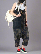 Vintage Baggy Overalls Dungarees
Floral Printed Women Dungarees