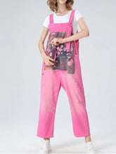 Ripped Floral Cotton Overalls Dungarees
Printed Women Dungarees